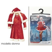INGROSSO ABITO BABBO NATALE DONNA 3PZ CORTO