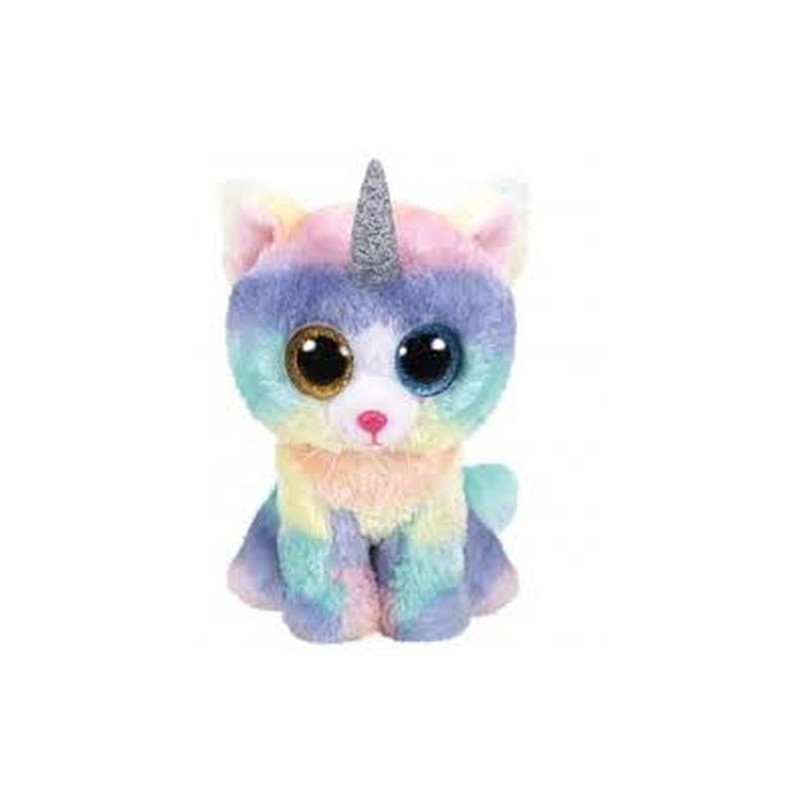 BEANIE BOOS 15CM HEATHER EAN 0008421362509 INGROSSO PELUCHE OCCHIONI TY