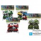 SET 4 CAMION MINI MONTA E RIMONTA 4ASS EAN 8015361376284 INGROSSO BUSTE VINILE PRIMA INFANZIA