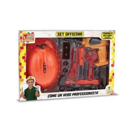 INGROSSO SET MECCANICO CON TRAPANO A BATTERIA