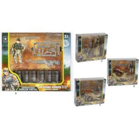 INGROSSO SET SOLDATI CON ACCESSORI