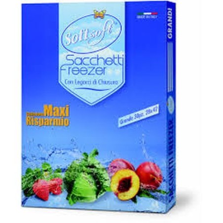 INGROSSO SOFT SAC.FREEZER SCAT23X35 - 40PZ MEDIO