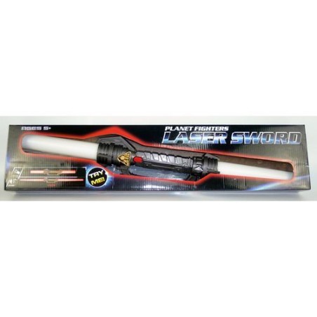 INGROSSO SPADA SPAZIALE DOPPIA B/O 115CM 5+ANNI LUCI E SUONI
