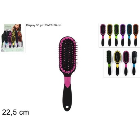 INGROSSO SPAZZOLA COLORATA 4ASS.DISPLAY