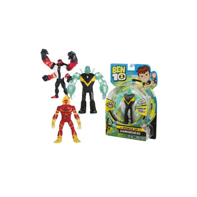 BEN 10 PERSONAGGI DELUXE 18CM 3SOGGETTI 19X8X19CM EAN 8056379027096 INGROSSO PERSONAGGI SUPEREROI MARVEL