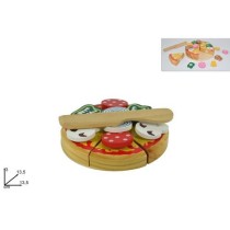 INGROSSO TAGLIERE CON PIZZA LEGNO ART.KDK097