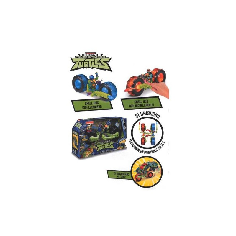 TEENAGE MUTANT NINJA TURTLES MOTO C/PERS EAN 8056379060543 INGROSSO PERSONAGGI CARTOON E DISNEY