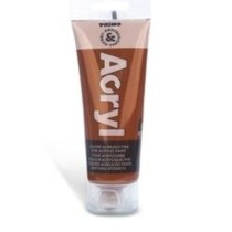 INGROSSO TUBO UNICOLORE CON FORO 75 ML SIENA BRUC