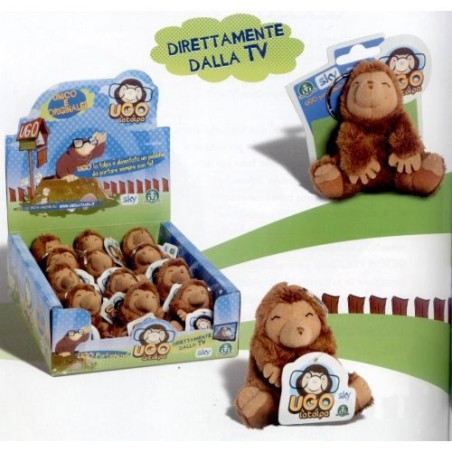 INGROSSO UGO LA TALPA PELUCHE cm.8 PORTACHIAVI