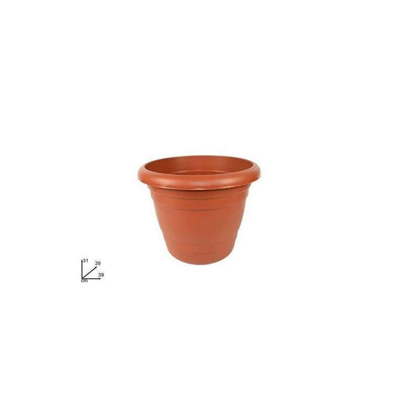 VASO PIANTA PLASTICA 39CM ART.N 6 EAN 8034048383254 INGROSSO VASI E ARTICOLI DA GIARDINO