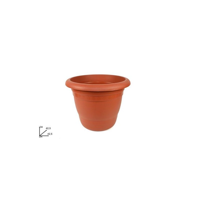 VASO PIANTA PLASTICA 42.5CM ART.N 7 EAN 8034048383155 INGROSSO VASI E ARTICOLI DA GIARDINO