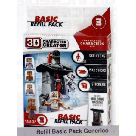 INGROSSO 3D REFILL BASIC PACK GENERICO 20X20X5CM
