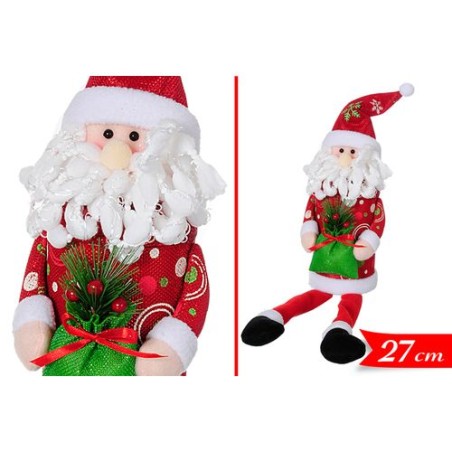 INGROSSO BARATTOLO BABBO NATALE SEDUTO