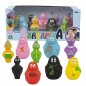 BARBAPAPA' SET FAMIGLIA 9 PERS. EAN 8056379100782 INGROSSO PERSONAGGI CARTOON E DISNEY