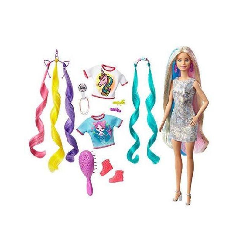BARBIE FANTASY HAIRDOLL GHN04 +3ANNI EAN 0887961797541 INGROSSO BARBIE
