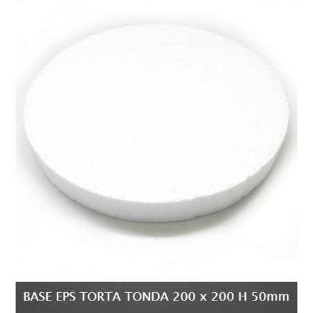 INGROSSO BASE PER TORTE POLISTIROLO H5 D.20CM