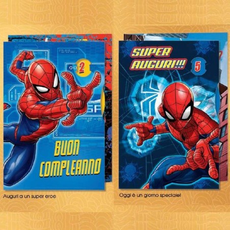 BIGLIETTI COMPL. SPIDERMAN ROTELLA C.12