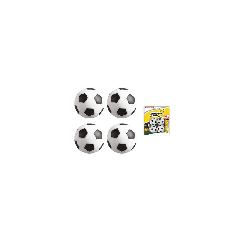 BLISTER 4 PALLINE CALCETTO 29MM. EAN 8005586206350 INGROSSO CALCIOBALILLA