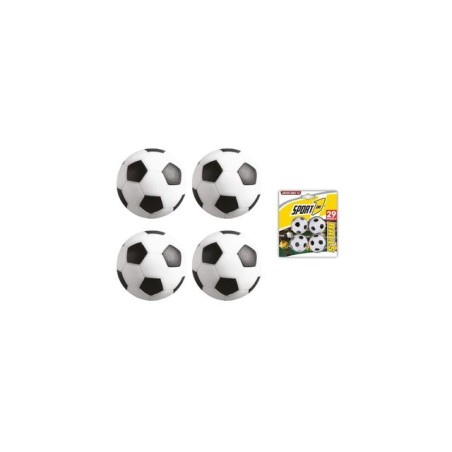 BLISTER 4 PALLINE CALCETTO 29MM. EAN 8005586206350 INGROSSO CALCIOBALILLA