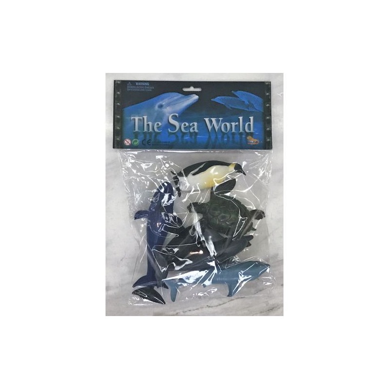 BUSTA ANIMALI MARINI 22.5X6.5CM EAN 8010362437262 INGROSSO BUSTE ANIMALI GIOCATTOLO