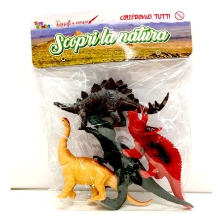 BUSTA DINOSAURI EAN  INGROSSO BUSTE ANIMALI GIOCATTOLO