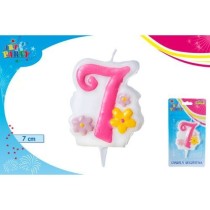 INGROSSO CANDELA C/FIORI N.7