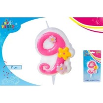 INGROSSO CANDELA C/FIORI N.9