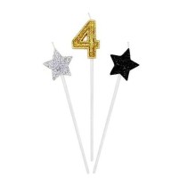 INGROSSO CANDELINE N.4 PZ.3 CM.1