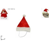 INGROSSO CAPPELLO CANE BABBO NATALE
