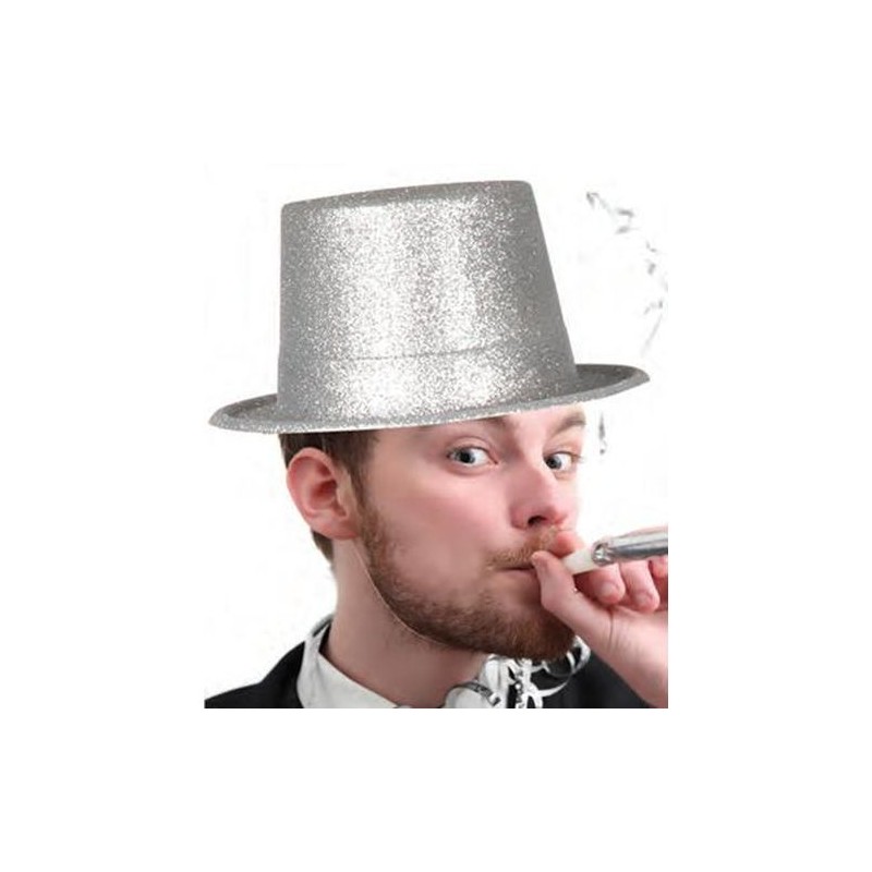 CAPPELLO PARTY GLITTER ARGENTO EAN 8008092798883 INGROSSO CAPPELLI E CERCHIETTI PER PARTY