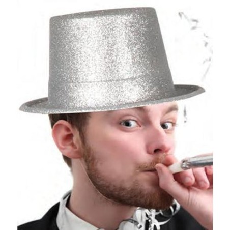 CAPPELLO PARTY GLITTER ARGENTO EAN 8008092798883 INGROSSO CAPPELLI E CERCHIETTI PER PARTY