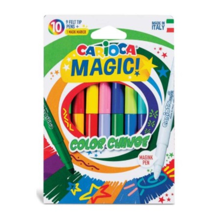 INGROSSO CARIOCA MAGICI CAMBIA COLORE 10PZ PENNAR