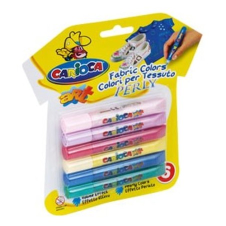 INGROSSO CARIOCA POP FABR. PAINTS PEARL BL.6PZ