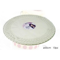 INGROSSO CARTA PIZZO TONDE 35 CM