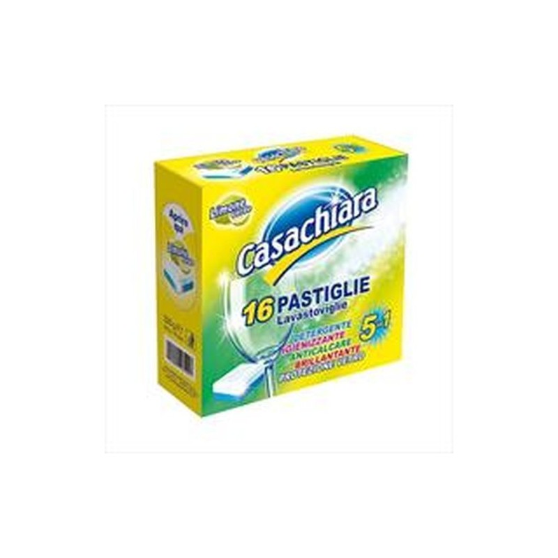 CASACHIARA PASTIGLIE LAVASTOVIGLIE 16PZ EAN 8031447220302 INGROSSO DETERSIVI