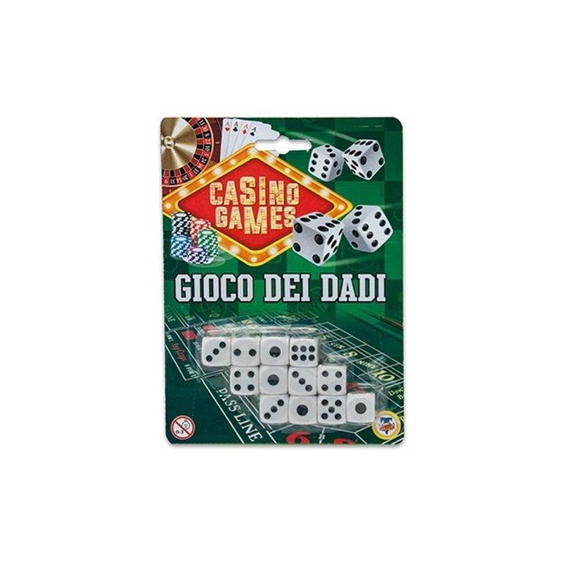 CASINO GAMES DADI 12 PZ EAN  INGROSSO GIOCHI DA EDICOLA