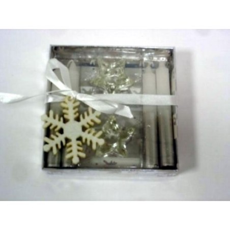 CF. C/4 CAND. BIC. C/2 P/CAND.STELLA VET EAN 8021029661869 INGROSSO CANDELE E LAMPADE NATALIZIE