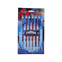 INGROSSO COLORI A MATITA 6 PZ SPIDERMAN