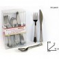 COLTELLI/CUCCHIAINI/FORCHETTE 24PZ EAN 8034048000335 INGROSSO POSATE PER LA CASA