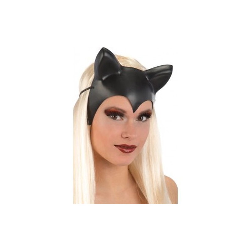 COPRICAPO DONNA GATTO IN PLASTICA RIGIDA EAN 8004761065843 INGROSSO CAPPELLI E CERCHIETTI DI CARNEVALE