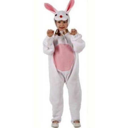 COSTUME CONIGLIETTO BIANCO 3/4 ANNI EAN 8422259955306 INGROSSO COSTUMI CARNEVALE PRIMA INFANZIA