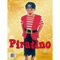 COSTUME PIRATINO TG.3-4 EAN 8008092030778 INGROSSO COSTUMI CARNEVALE BAMBINO