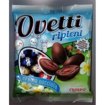 INGROSSO CRISPO OVETTI CIOCCOLATO AL LATTE 130GR RIPIENE CRE