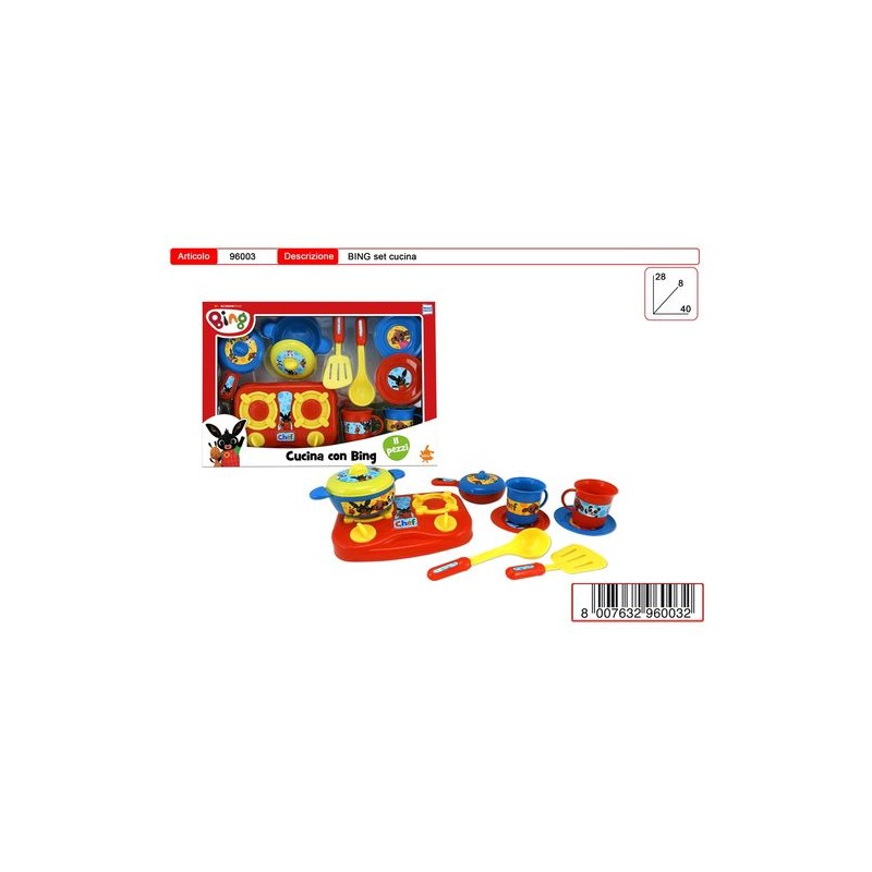 CUCINA BING EAN  INGROSSO GIOCATTOLI IN SCATOLA