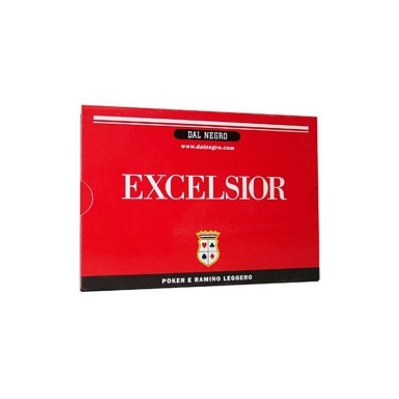 DAL NEGRO CARTE RAMINO EXCELSIOR MADE IN ITALY - HS CODE: 95044000 EAN 8001097210084 INGROSSO CARTE DA GIOCO