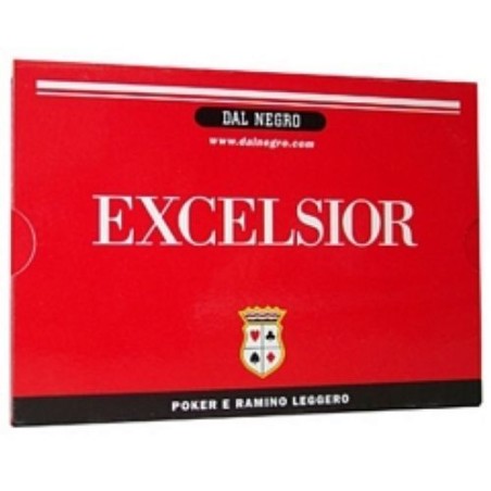 DAL NEGRO CARTE RAMINO EXCELSIOR MADE IN ITALY - HS CODE: 95044000 EAN 8001097210084 INGROSSO CARTE DA GIOCO