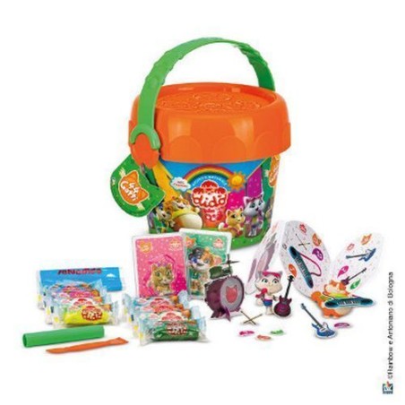 DIDO' SECCHIELLO I BUFFYCATS EAN 8000144007165 INGROSSO PASTA PER MODELLARE DIDO