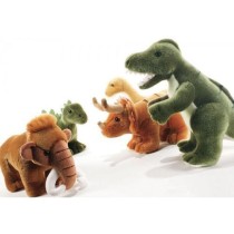 INGROSSO DINOSAURI IN PELUCHE L.30 CM. 5 ASS