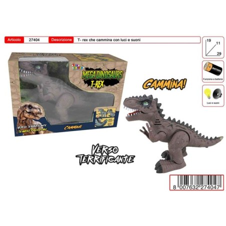 INGROSSO DINOSAURO LUCI E SUONI CON MOVIMENTO