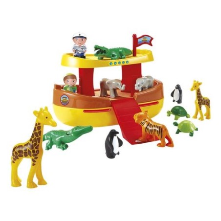 INGROSSO EC ABRICK ARCA DI NOE' CON 12 ANIMALI